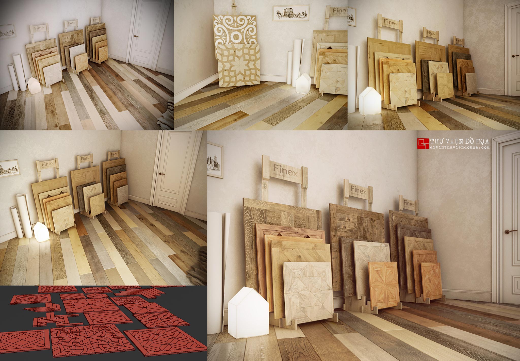 Finex Floor Textures | Vật liệu Sàn