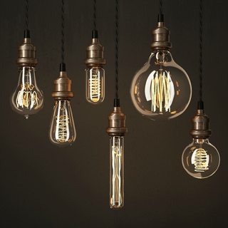 Old School Light Bulbs